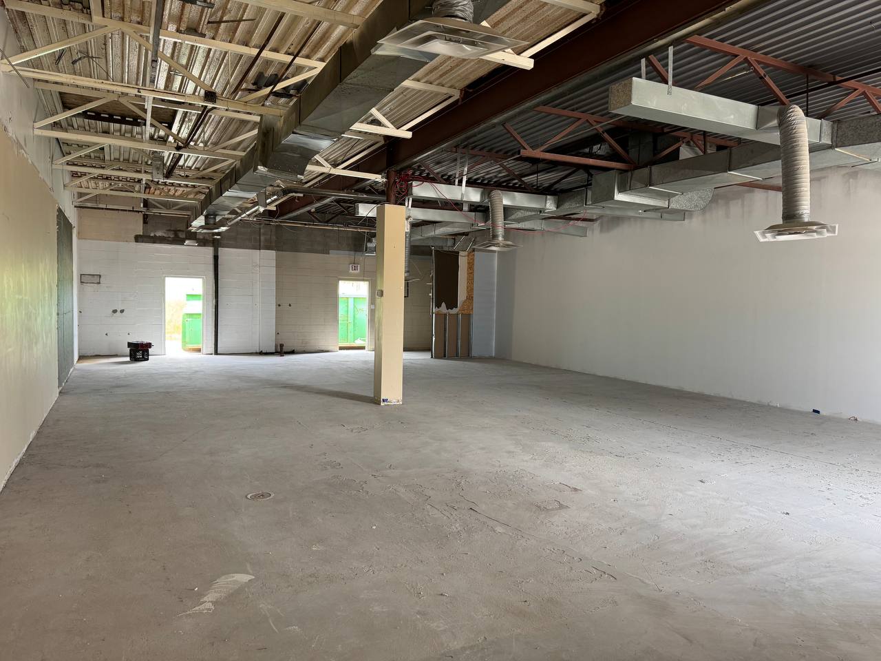 Commercial interior demo