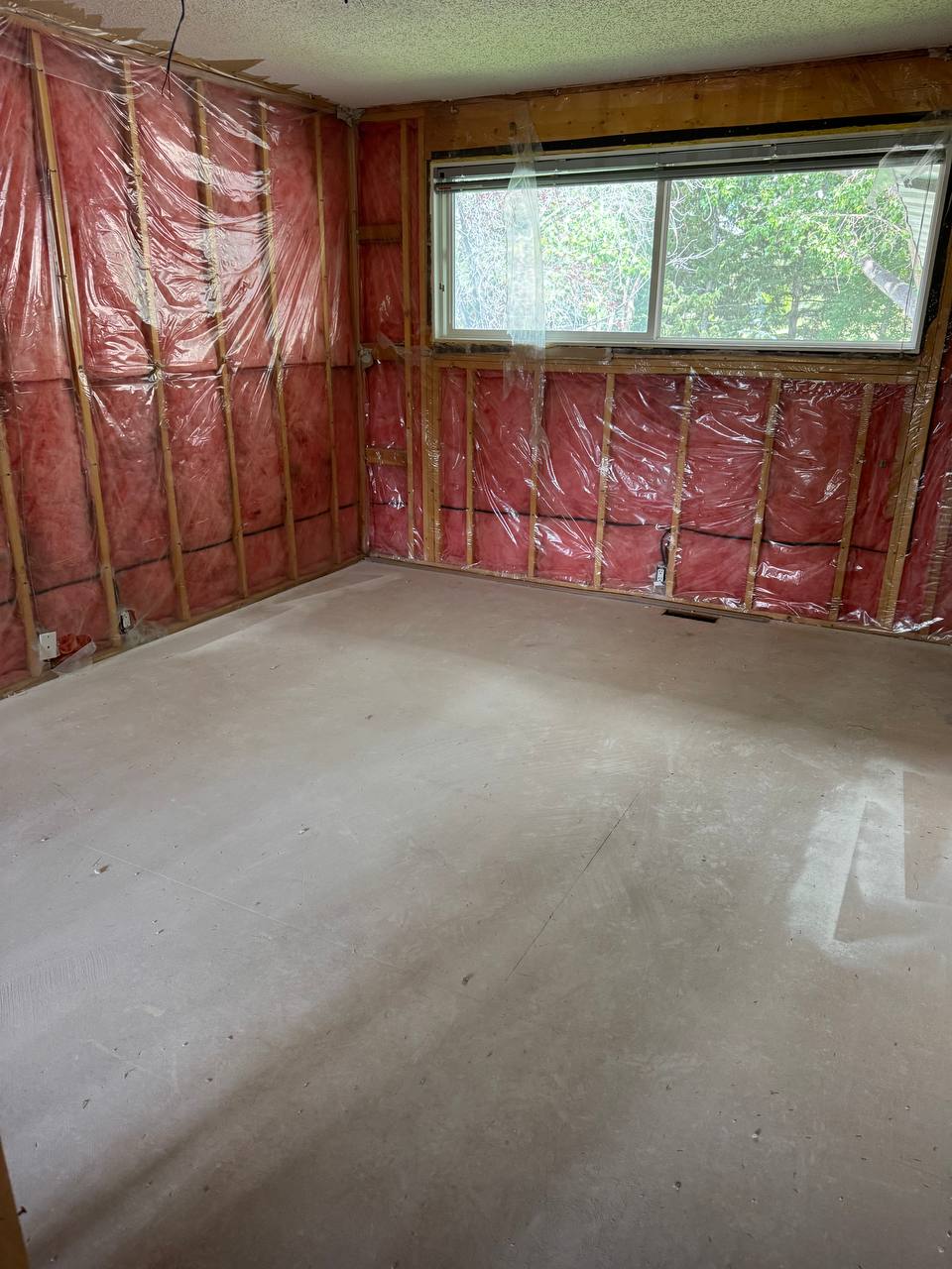 Kitchen renovation demo